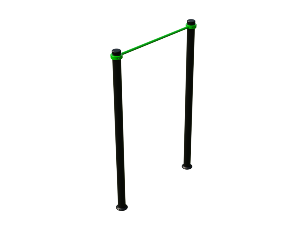 BESTRONG Outdoor Pull-Up Bar – Straight 1500 mm Calisthenics Station