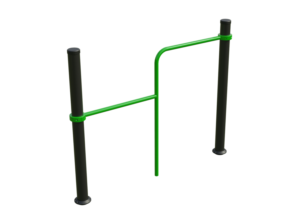 BESTRONG Outdoor Calisthenics Bar – Low Pull-Up & Dip Combo