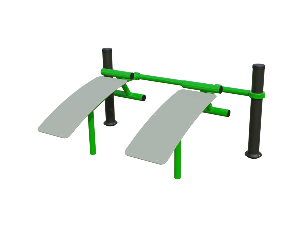 Outdoor AB Workout Bench – BESTRONG 1900 mm Double Ab Trainer
