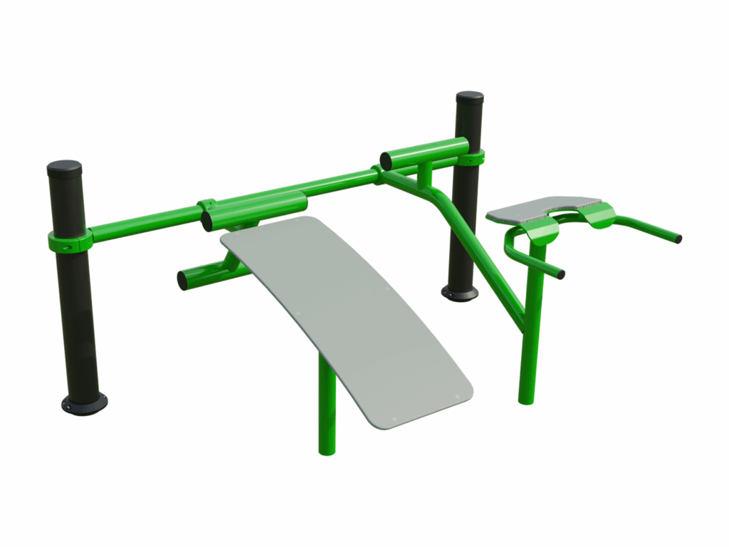 Outdoor Core and Back Trainer – BESTRONG 1900 mm Fitness Station
