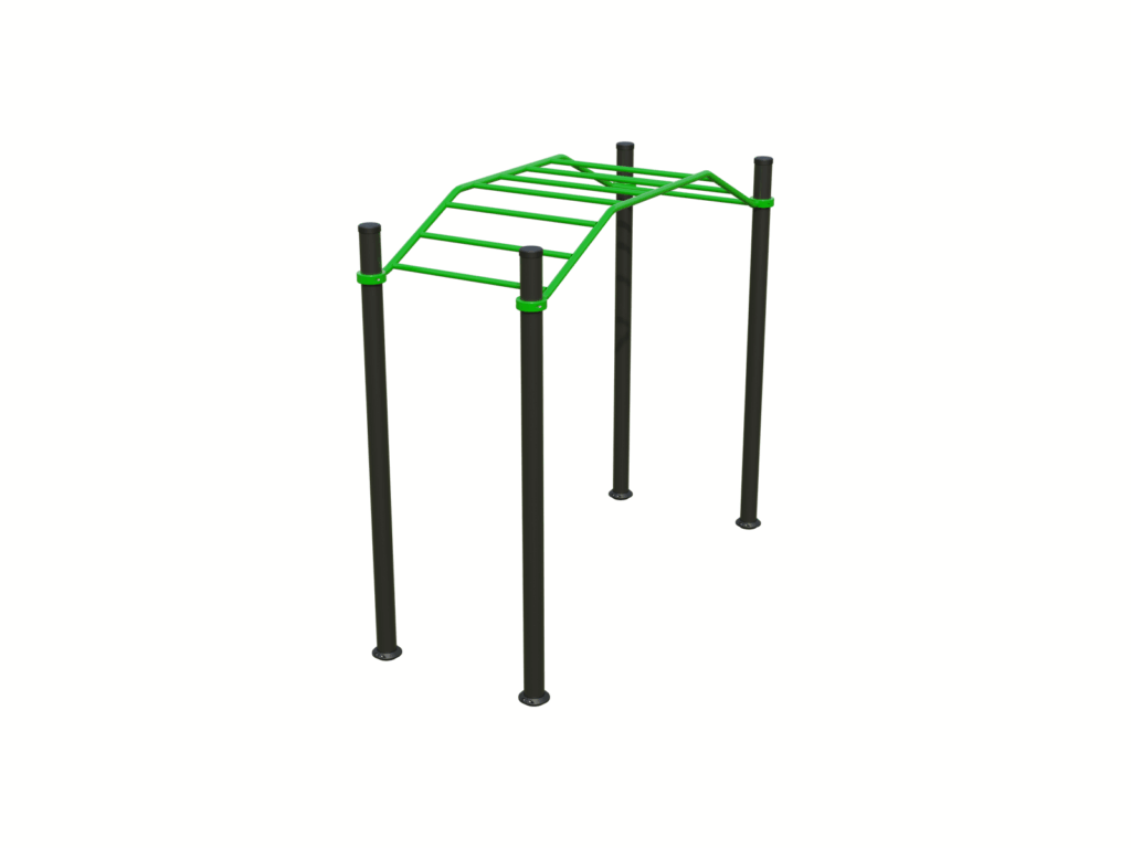 BESTRONG Trapeze Ladder – Outdoor Climbing and Pull-Up Station