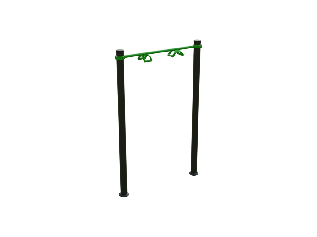 BESTRONG Narrow Pull-Up Bar 1500 – Compact Outdoor Strength Trainer