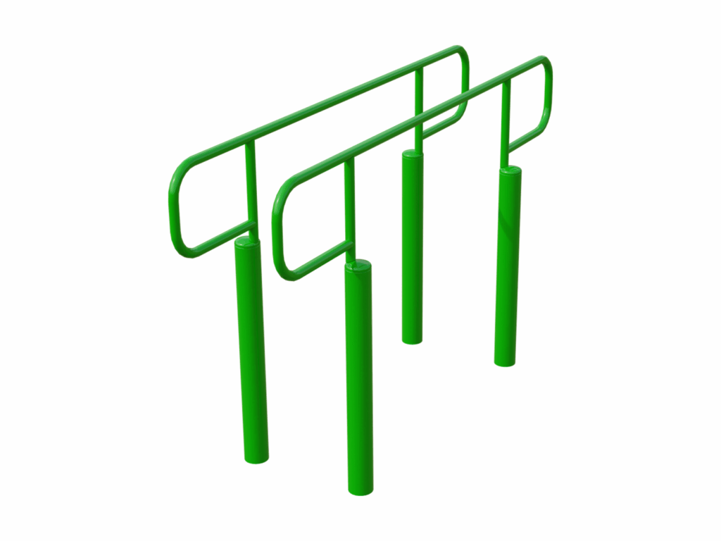 BESTRONG Parallel Bars – Outdoor Fitness Equipment for Calisthenics