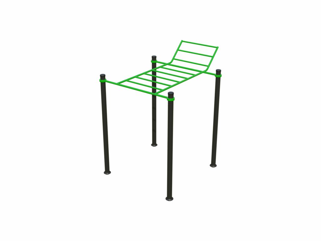 BESTRONG Combined Ladder – Outdoor Strength and Coordination Trainer