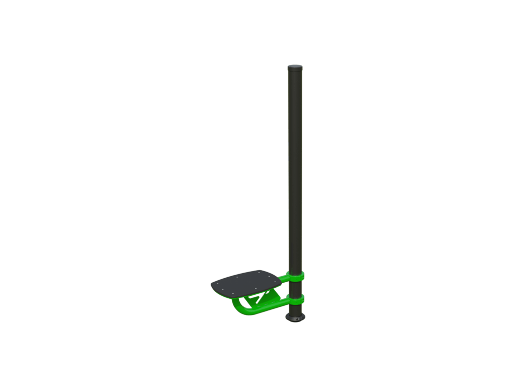 BESTRONG Stepper on Pillar – Compact Outdoor Cardio Fitness Equipment