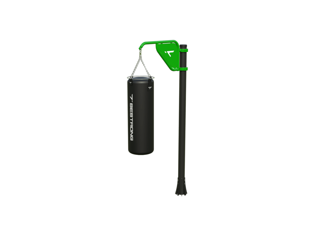 Outdoor Boxing Station – BESTRONG Bag Holder for Fitness Parks
