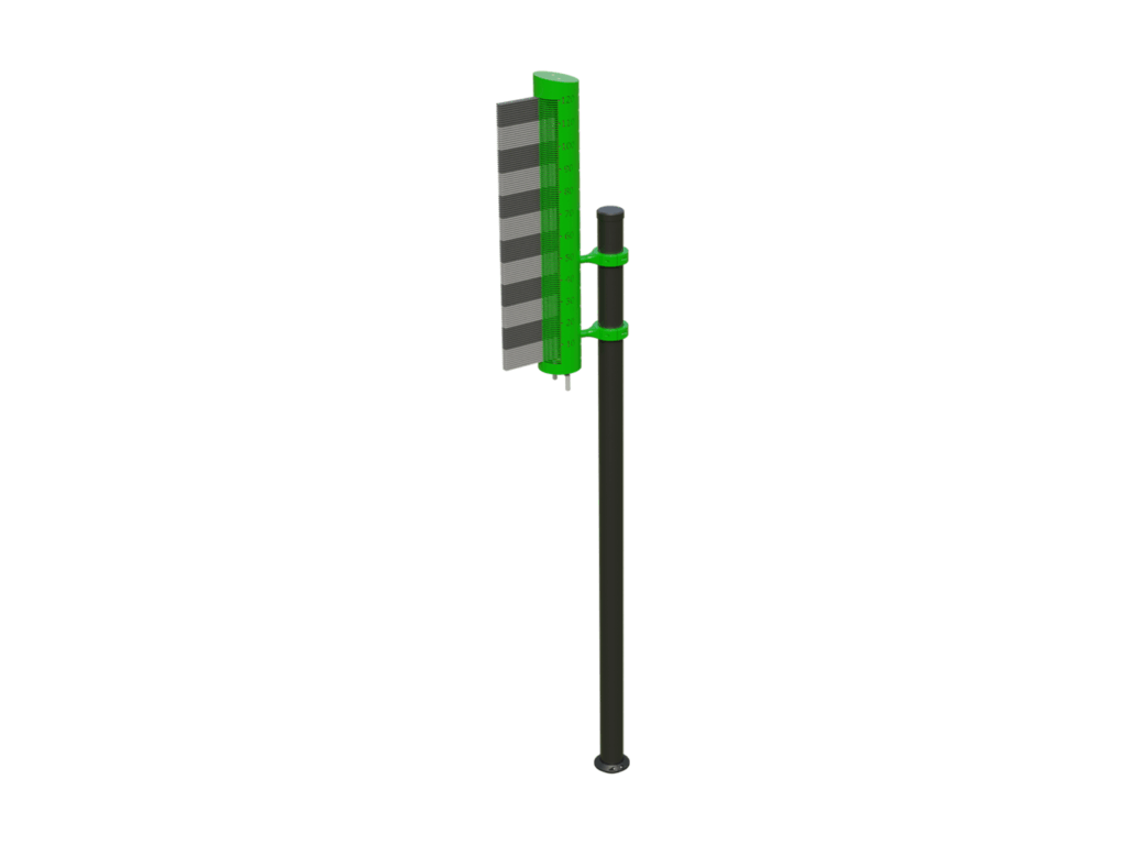 Outdoor jump height testing equipment for sports training