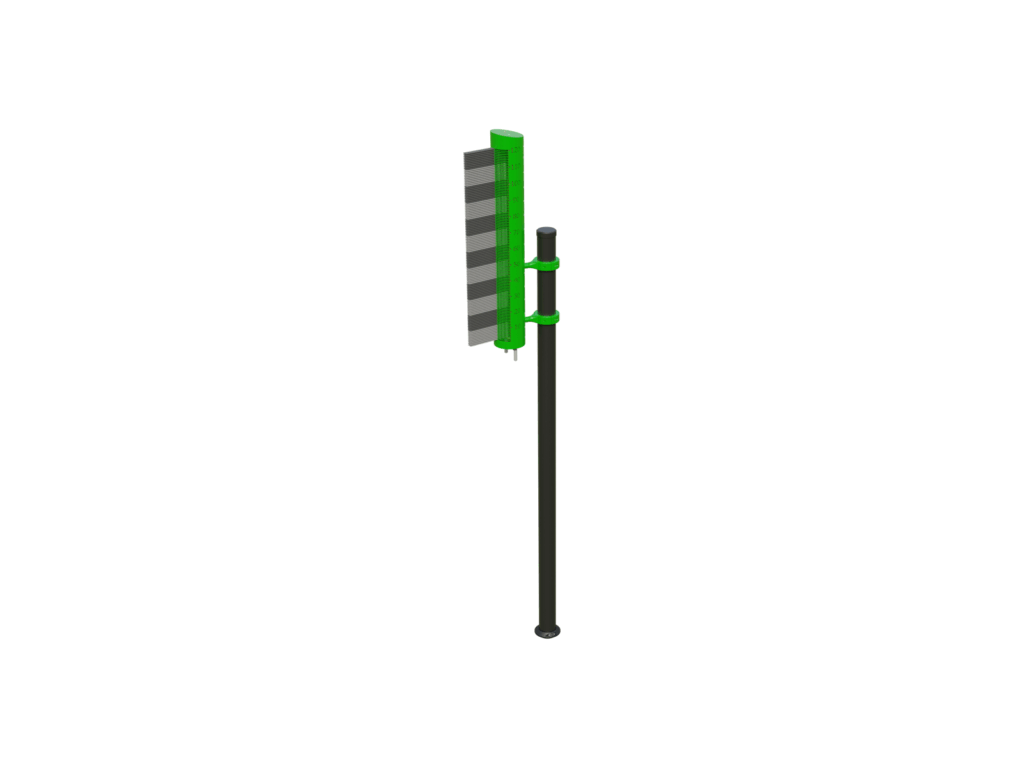 BESTRONG Vertec Pro vertical jump trainer for outdoor fitness