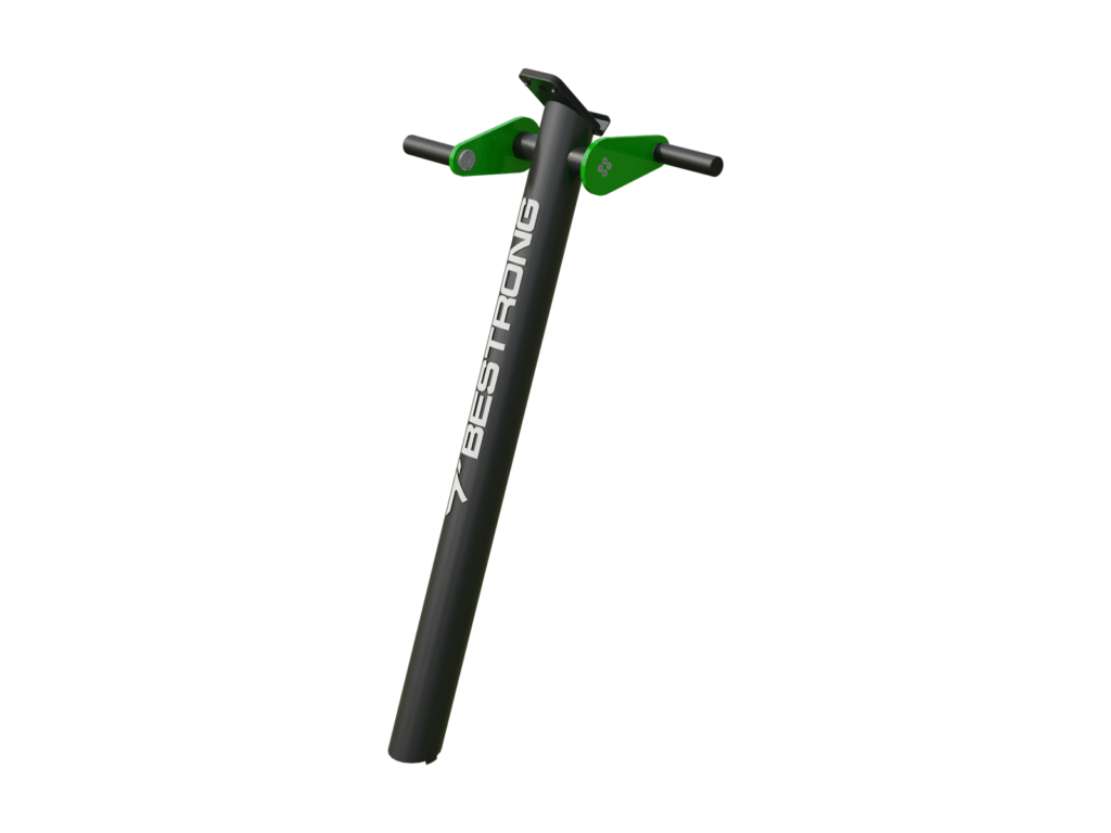 Upper body exercise bike for outdoor use