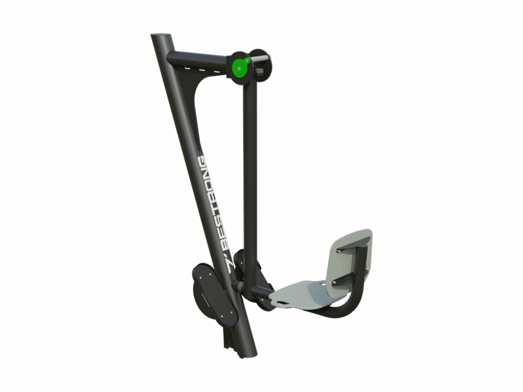 Weather-resistant Leg Press outdoor gym equipment from BESTRONG