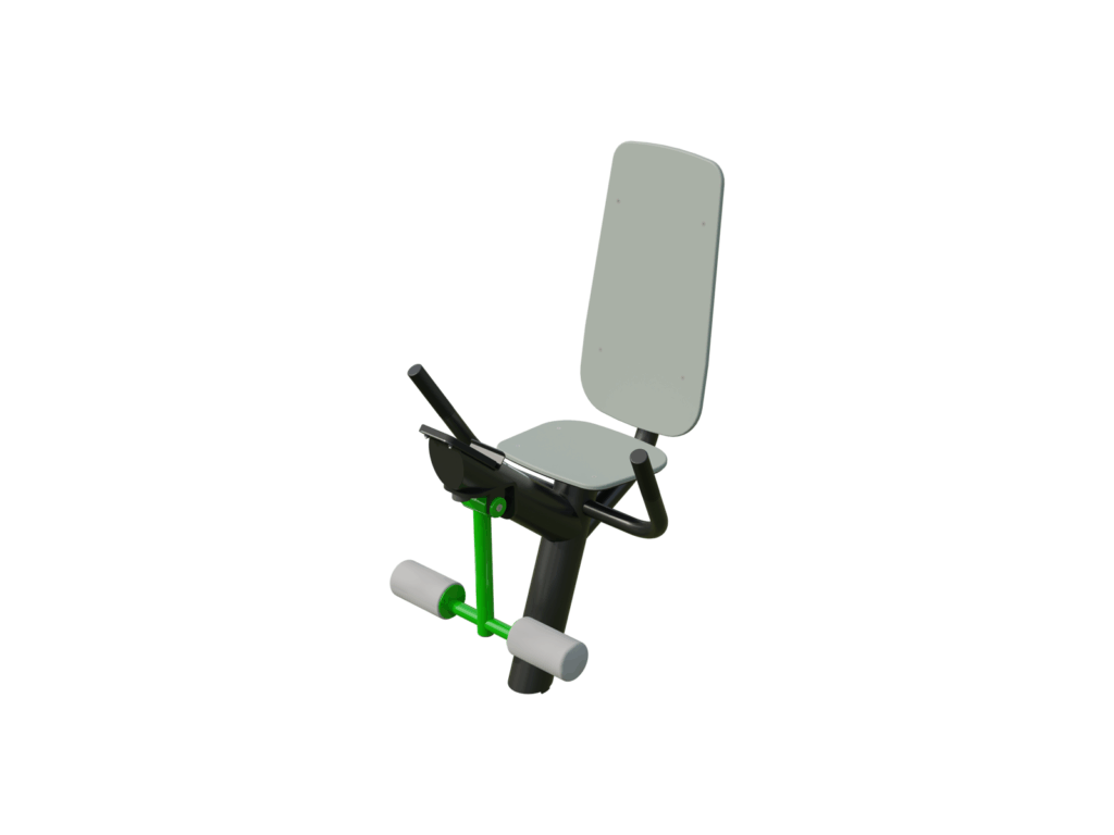 BESTRONG outdoor Leg Extension equipment for quadriceps workout