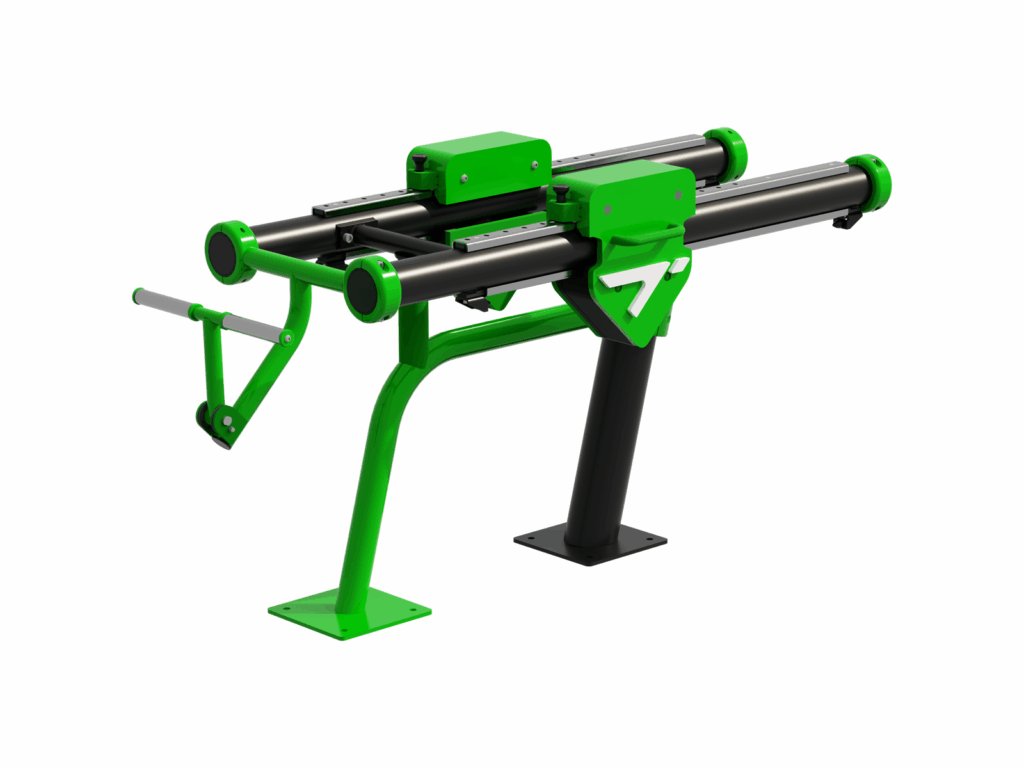 BESTRONG outdoor biceps curl machine for scalable arm workouts